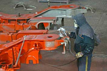 设备喷漆翻新是废旧设备技术的提升